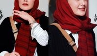 تیپ و استایل هدیه تهرانی در اولین روز اکران فیلم "بی همه چیز"