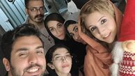 شبنم قلی خانی در پشت صحنه کار جدیدش + عکس