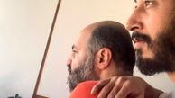 بهرام افشاری و دوستش + عکس