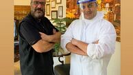 امیر جعفری و دندانپزشکش + عکس