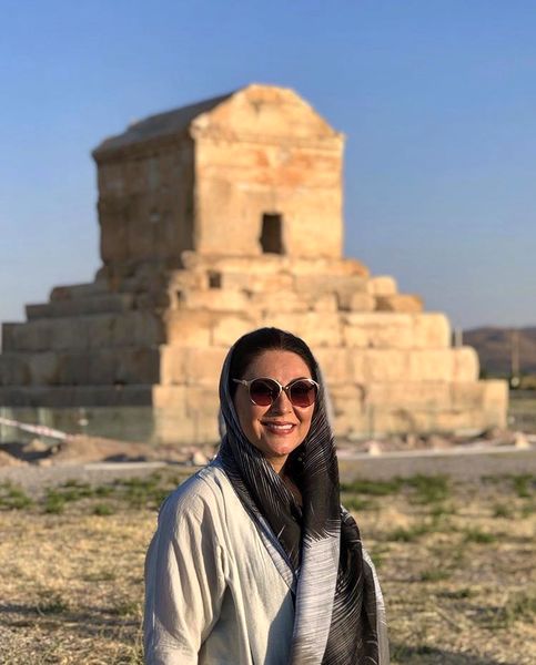 سفر لاله اسکندری به شیراز + عکس