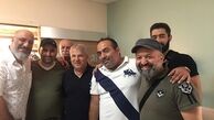 آقایون بازیگر در کنار سلطان فوتبال + عکس