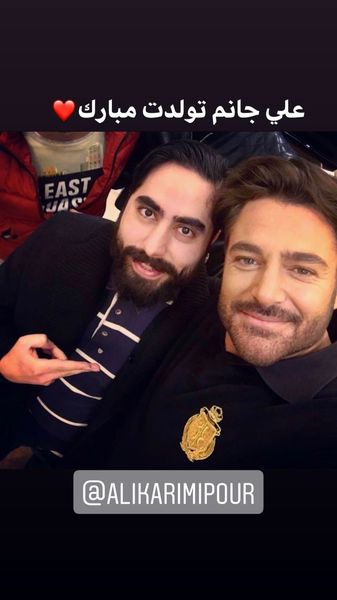 تولد دوست صمیمی گلزار + عکس