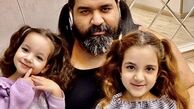 کار عجیب رضا صادقی با دخترانش + عکس