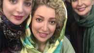 نگار عابدی و‌دوستانش در پشت صحنه ‌+ عکس
