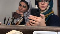 شبنم قلی خانی در اتاق گریم‌ کار جدیدش + عکس