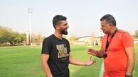 دیدار مدافع استقلال با دایی و بازیکنان سایپا+تصاویر