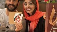 پویان گنجی و دریا مرادی دشت در یک رستوران + عکس