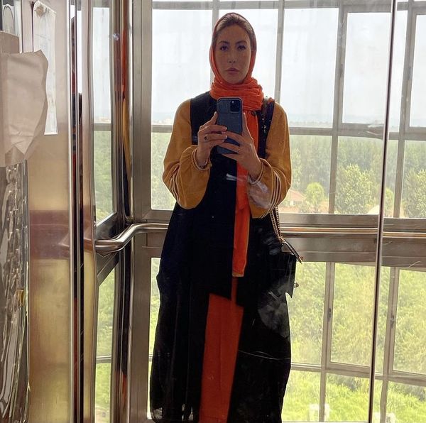 استایل جدید از فریبا نادری + عکس