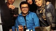 شهرام‌عبدلی در پشت صحنه سریال جدیدش + عکس