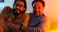 پسر خسرو شکیبایی در آغوش بازیگر مشهور + عکس