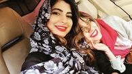 حال خوب ماهور الوند در آغوش دوستش + عکس