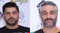 پژمان جمشیدی و سام درخشانی در اکران مردمی فیلم «تگزاس ۲»
