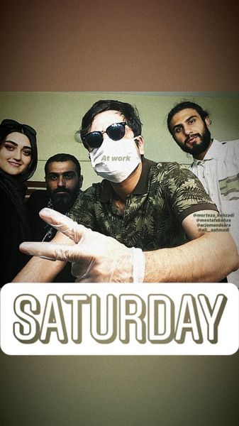 شرایط کاری سخت این روزهای عباس غزالی + عکس