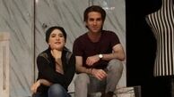 دختر آتیلا پسیانی در کنار مرد برگزیده جشنواره فجر+عکس