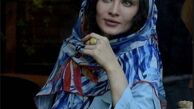 ساناز سعیدی با ظاهری شیک + عکس
