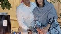 علی سخنگو و همسرش + عکس