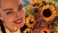 دسته‌گل آفتابگردان بهاره رهنما + عکس