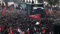 پایان مراسم تشییع در تهران قبل از ساعت ۱۷ 