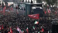پایان مراسم تشییع در تهران قبل از ساعت ۱۷ 