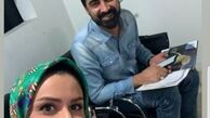 سلفی نجمه جودکی با محمدرضا علیمردانی + عکس
