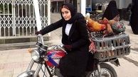 مرغ فروشی سیار الناز شاکردوست!+عکس