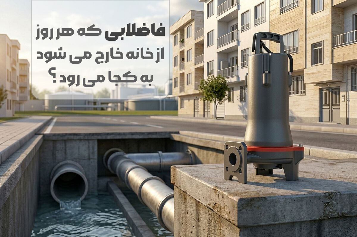 فاضلابی که هر روز از خانه خارج می شود، به کجا می رود؟ 
