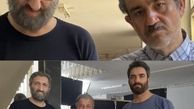 گریم دیده نشده از مهران غفوریان و یوسف صیادی در فیلم جدیدشان + عکس