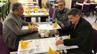 عرب در اردوی پرسپولیس حاضر شد