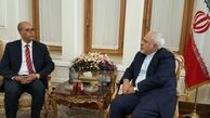 دیدار سفیر جدید مراکش با ظریف