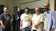 هادی حجازی فر در جمع دوستانش + عکس