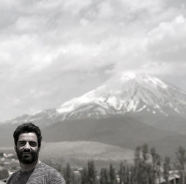 منوچهر هادی در دل طبیعتی بکر + عکس