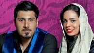 احسان خواجه امیری و همسرش در رونمایی از آلبوم جدیدش/عکس