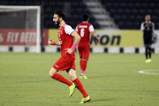 مهاجم پرسپولیس: گلم سالم بود