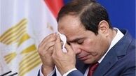 تسلیت السیسی به خانواده جان‌باختگان حادثه سقوط هواپیما
