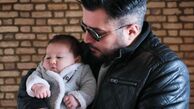  دختر بانمک «شاهرخ استخری» در آغوش آقای بازیگر/عکس