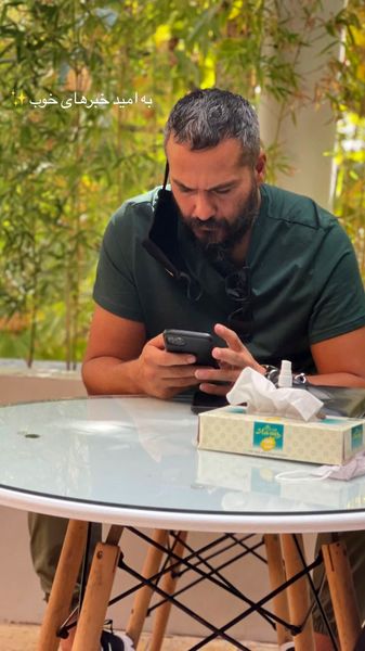 میلاد کی مرام در کافه ای معمولی + عکس