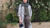 تیپ اسپرت سپیده خداوردی در خیابان + عکس