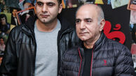 تیپ پرویز پرستویی در کنار پسرش