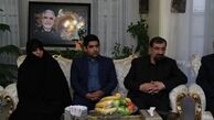 دیدار محسن رضایی با خانواده شهید عبدالله اسکندری