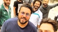 محسن کیایی در جمع دوستانش + عکس