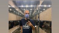 توصیه امیرمهدی ژوله برای پایان کرونا + عکس
