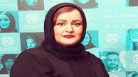 نعیمه نظام دوست در کنار عمو پورنگ