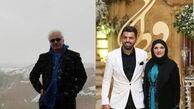 عاشقانه آذر معماریان برای علی معلم+عکس