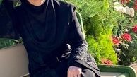 عکس زیبای ژیلا امیرشاهی در طبیعت بهاری 