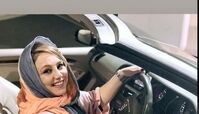  بهنوش بختیاری و ماشین کروک زیبایش+عکس