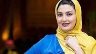 مریم معصومی با گریم قجری