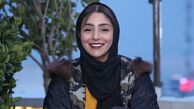 «هستی مهدوی» سرحال و قبراق در جشنواره فجر