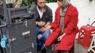 شبنم قربانی و همسر کارگردانش + عکس