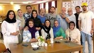 عکس لاله اسکندری و رفقا در کیش